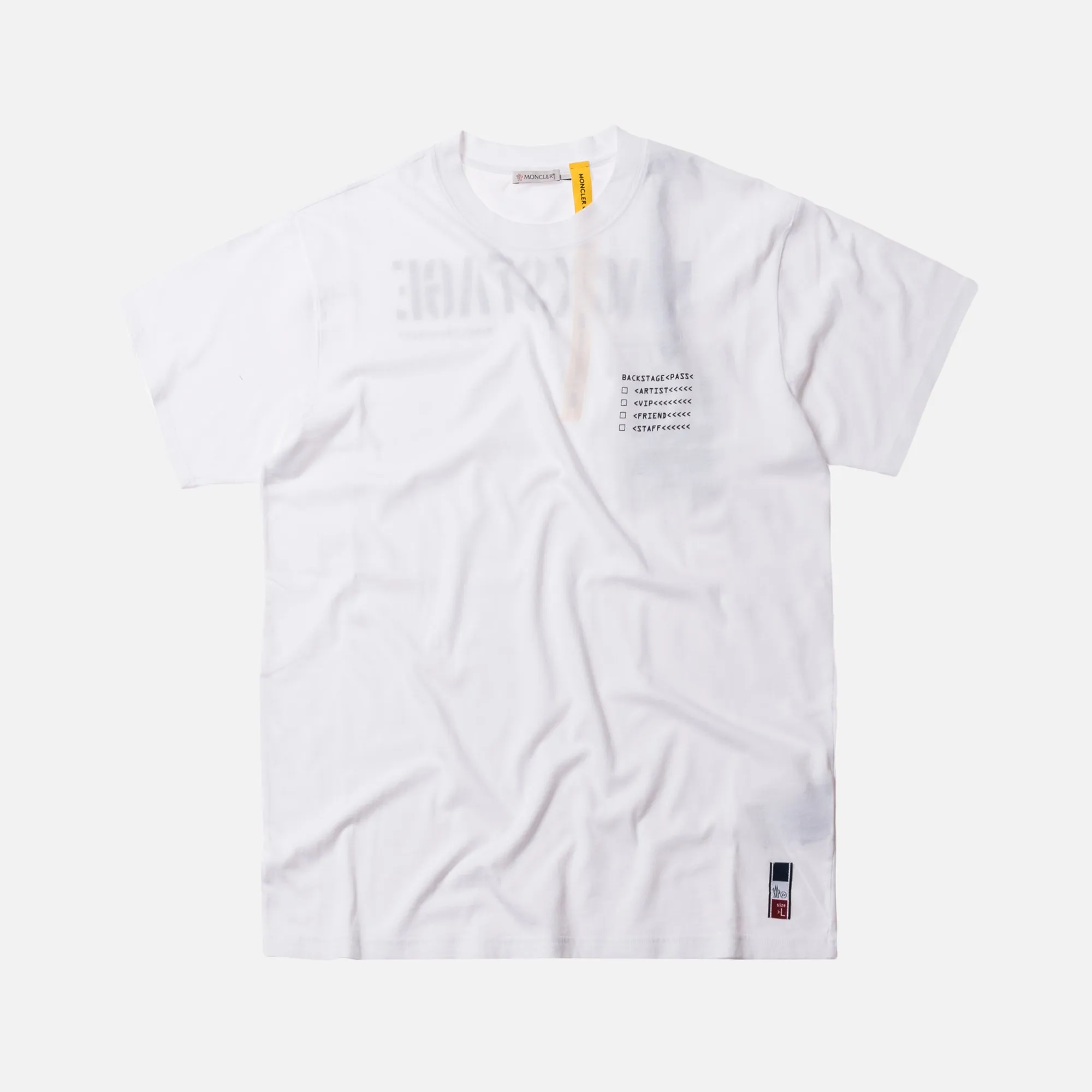 7 Moncler Fragment Hiroshi Fujiwara Maglia Tee - White