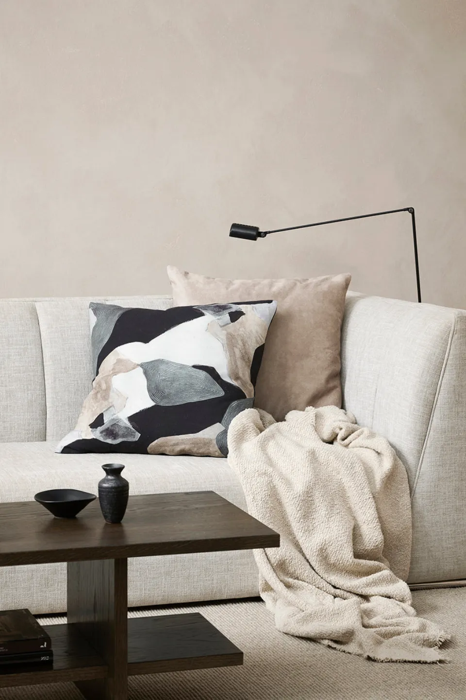 Aalto Mist Feather Inner 55x55cm Cushion