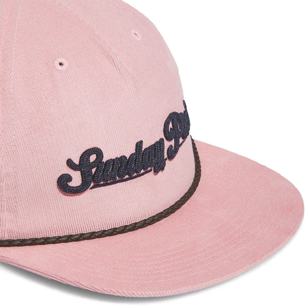 adidas 'Sunday Pins' Corduroy Cap - Semi Pink Spark