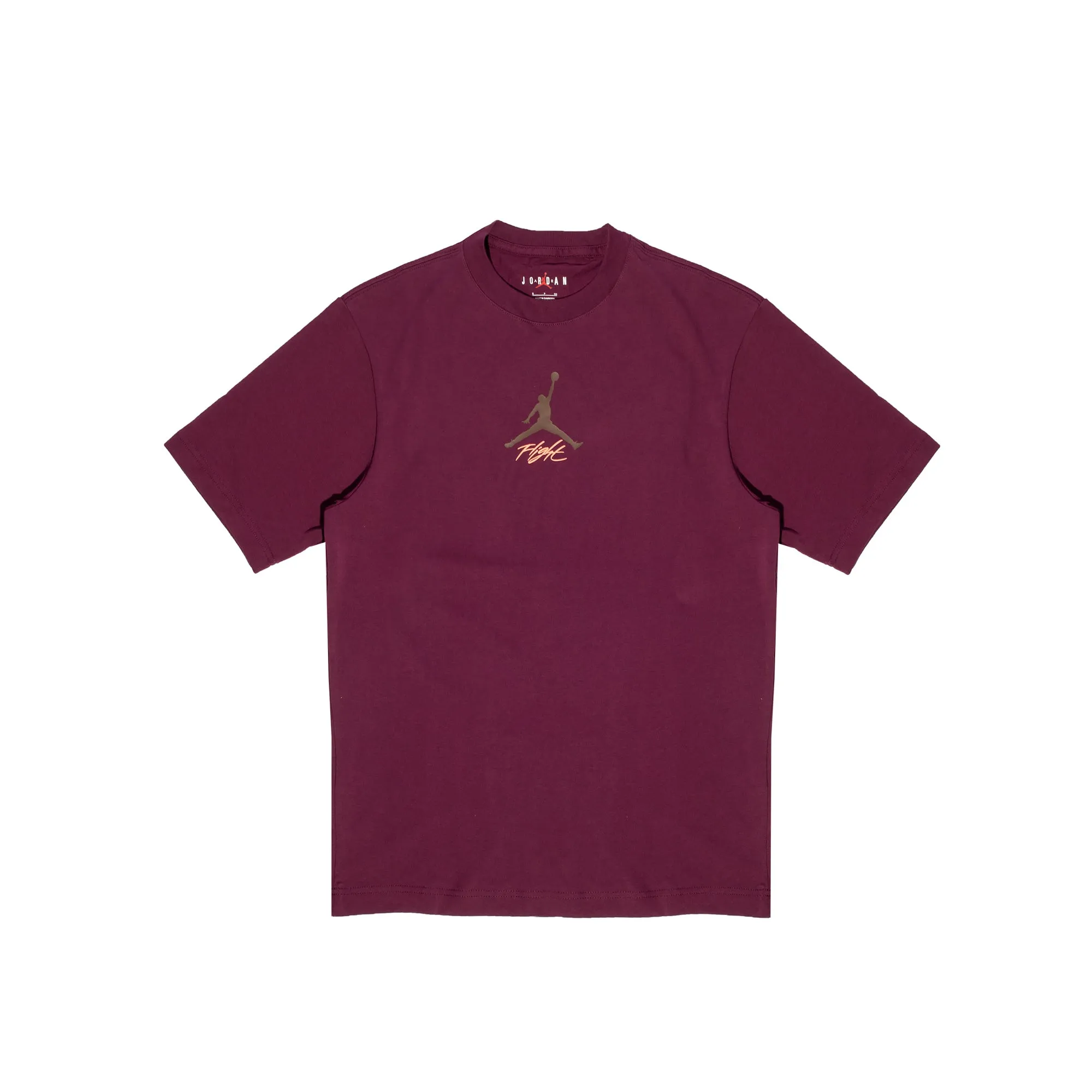 Air Jordan Mens Flight Heritage Tshirt 'Bordeaux'