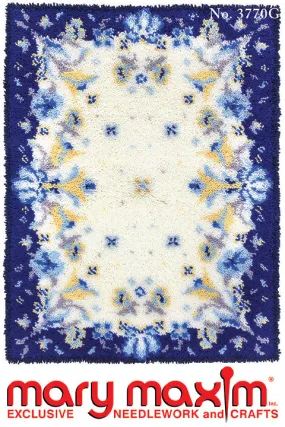 Blue Delft Rug Pattern