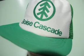 Boise Cascade Vintage 80's Adjustable Snap Back Trucker Hat