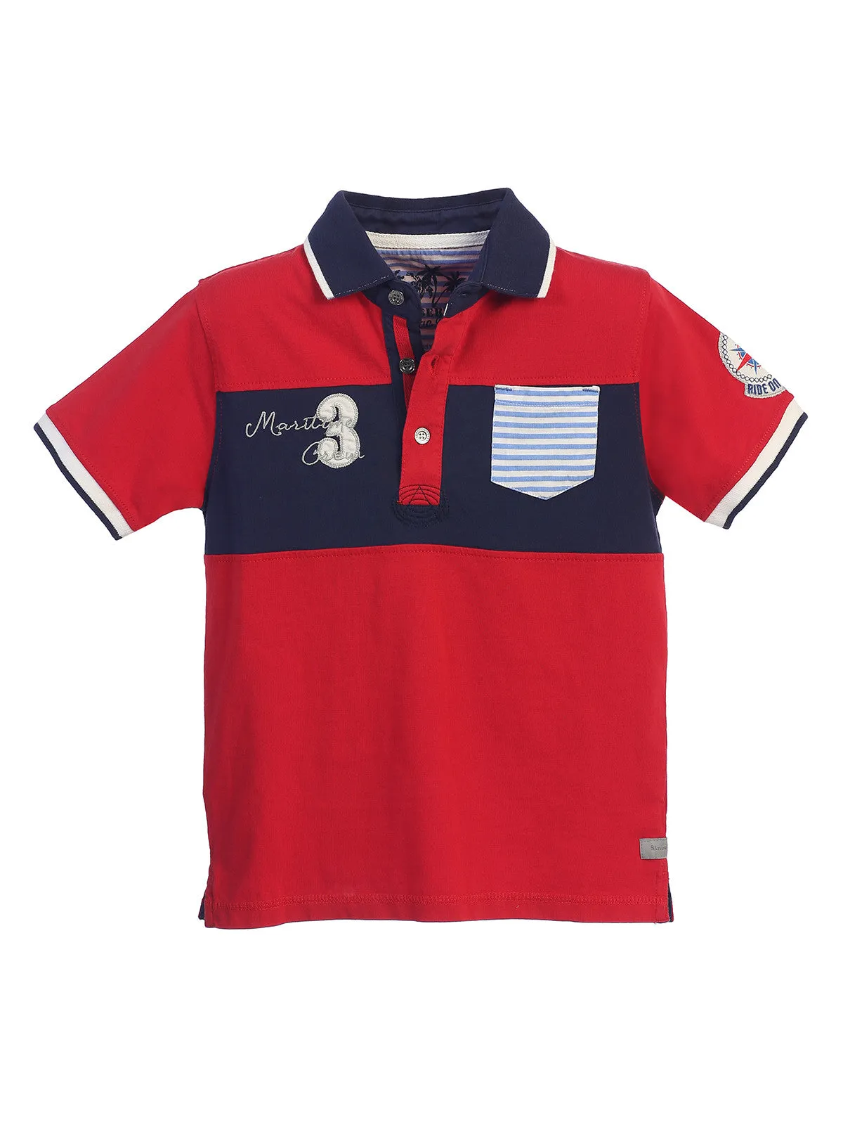 Boy's Polo Shirt w/ Embroidery