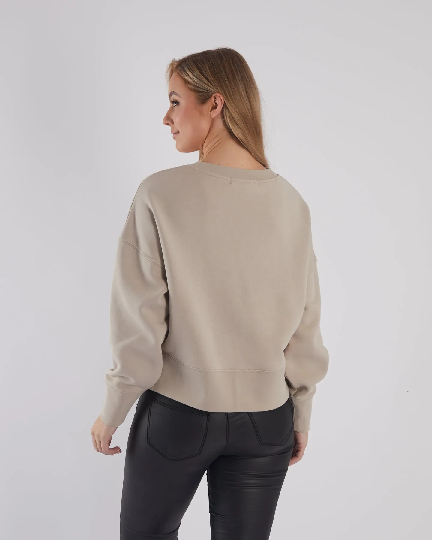 Brielle Sweatshirt Warm Stone