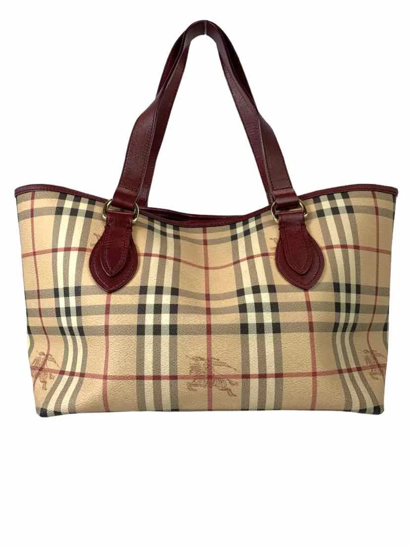 Burberry Haymarket Check Tote