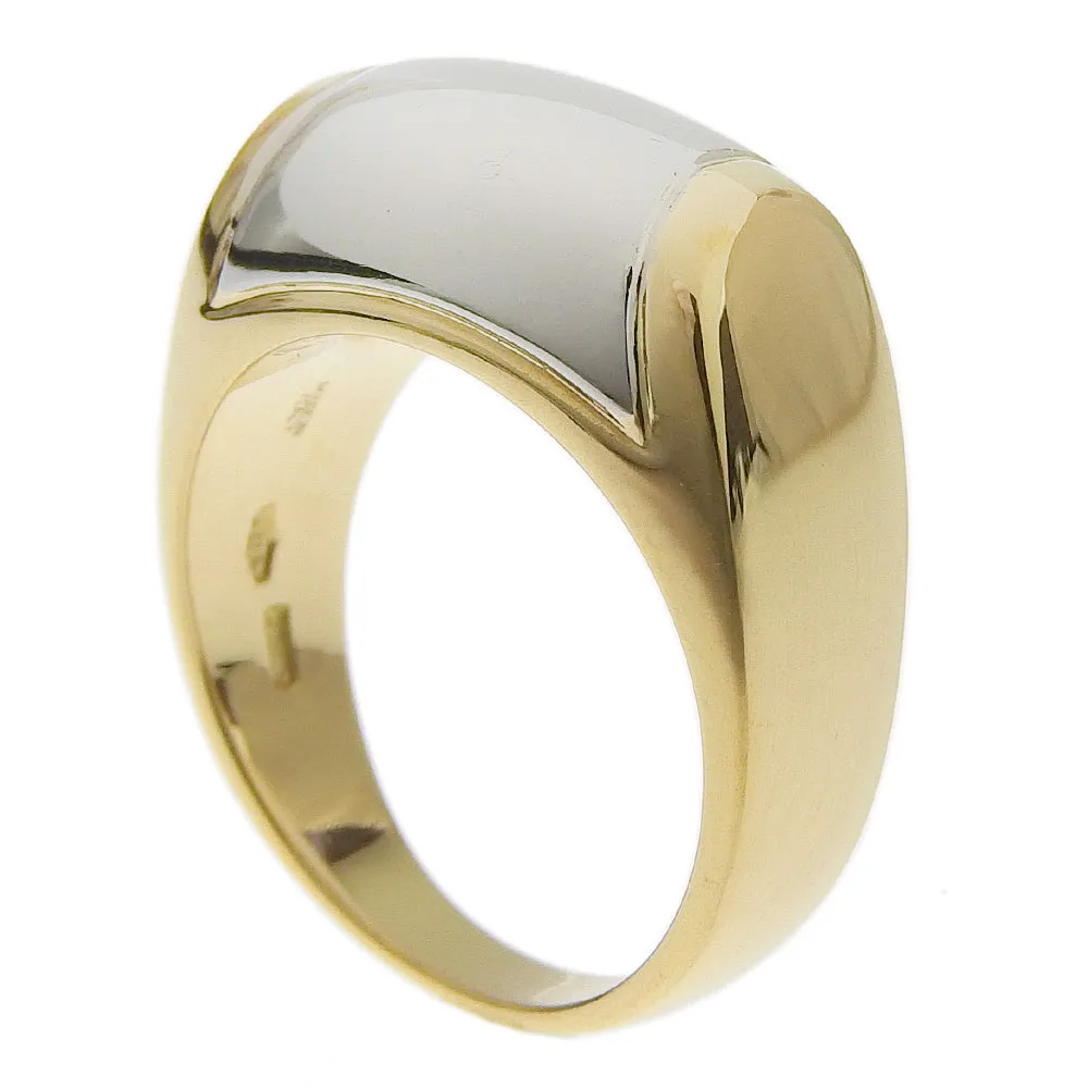 BVLGARI Ring K18 yellow gold gold Tromket Women Used Authentic