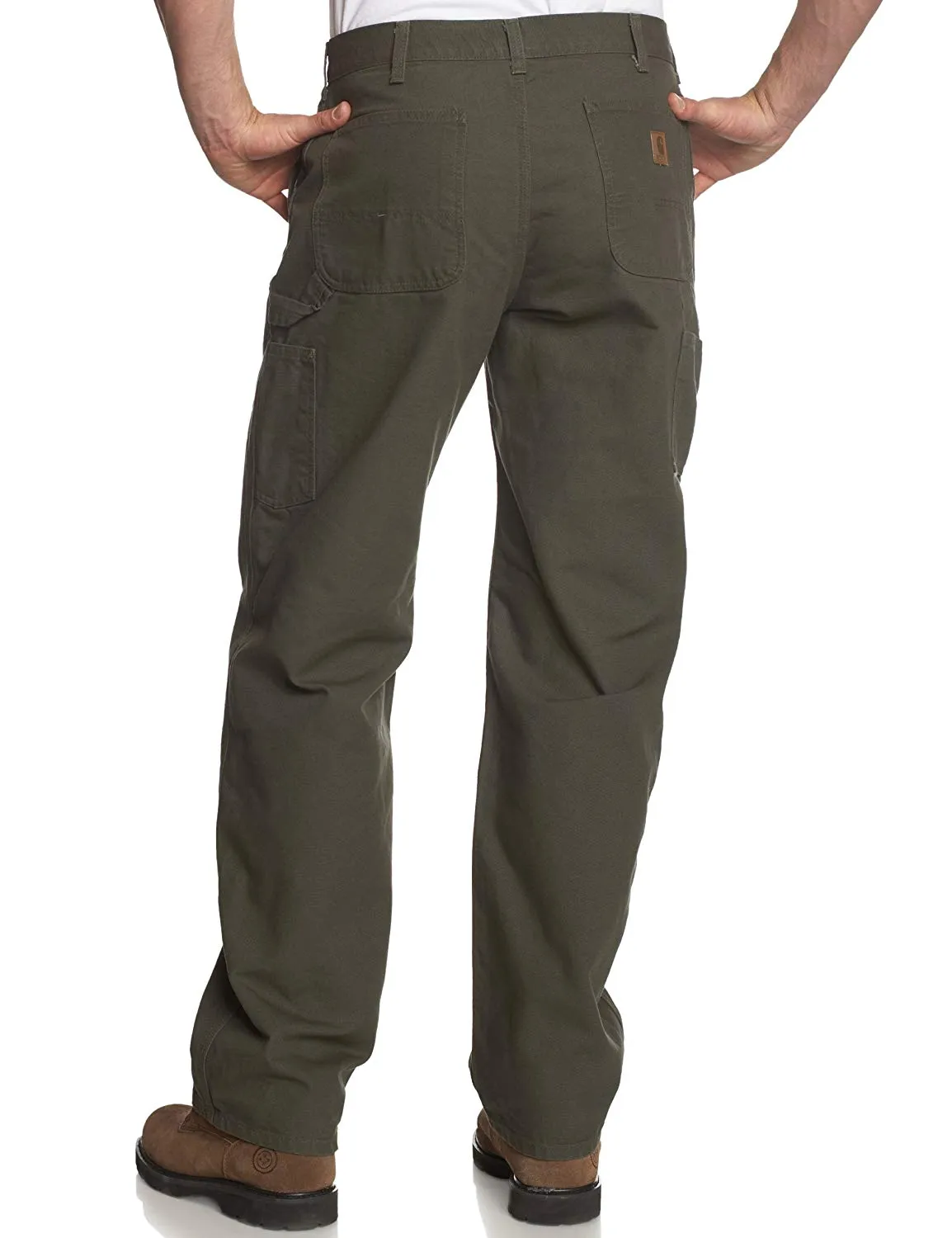 Carhartt Men's Washed Duck Work Dungaree Utility Pant