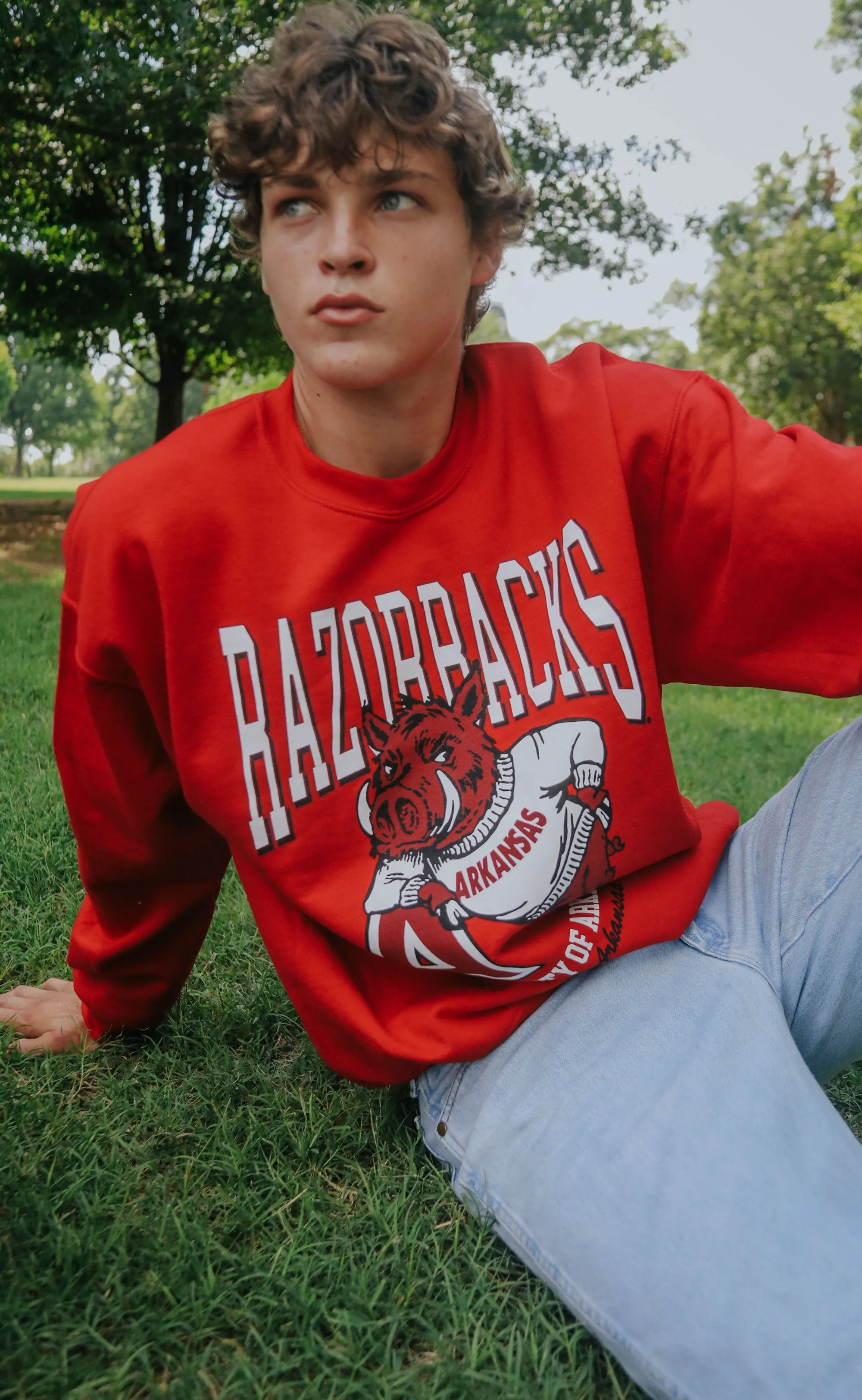 charlie southern: razorback vault sweatshirt