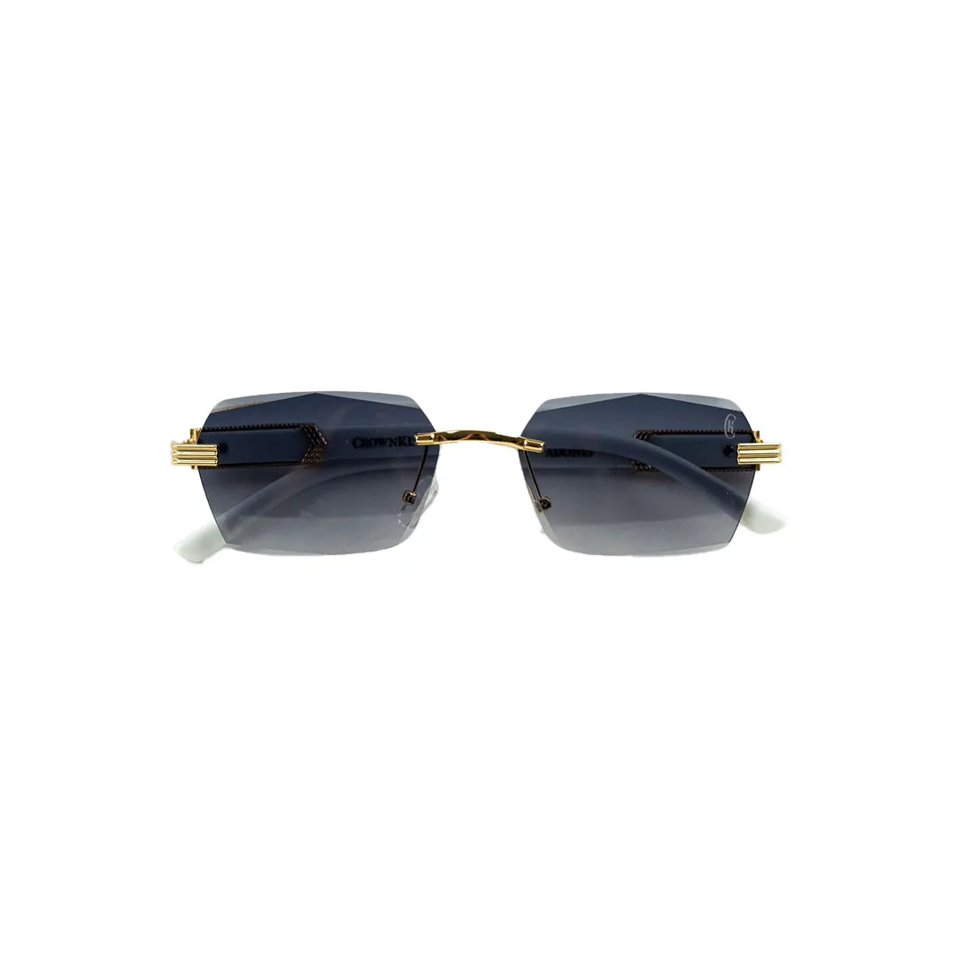 Crown Kings The Adonis Sunglasses - Midnight/Gold