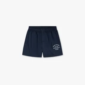 CROYEZ ENTHUSIAST CLUB SWIM SHORTS - BLUE/WHITE