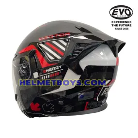 EVO RS9 Motorcycle Sunvisor Helmet ENERGY