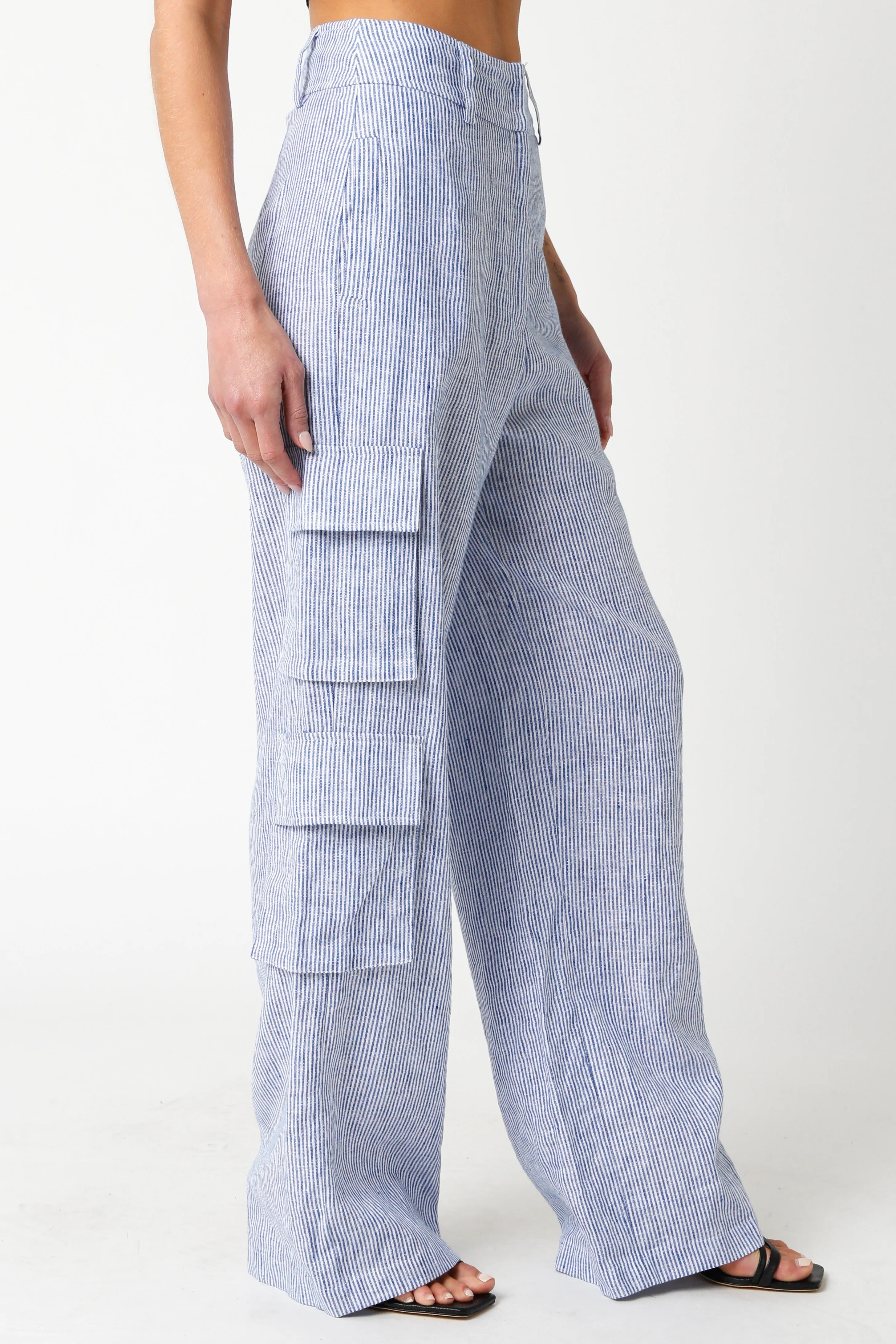 Hadley Linen Cargo Pants