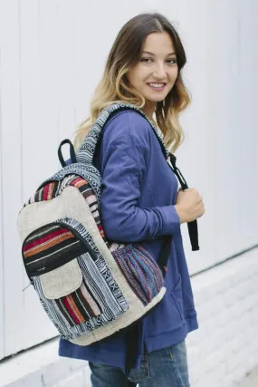 Hitchhiker Hippie Boho Backpack