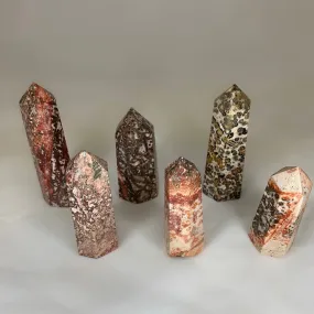 Leopard Skin Jasper Towers