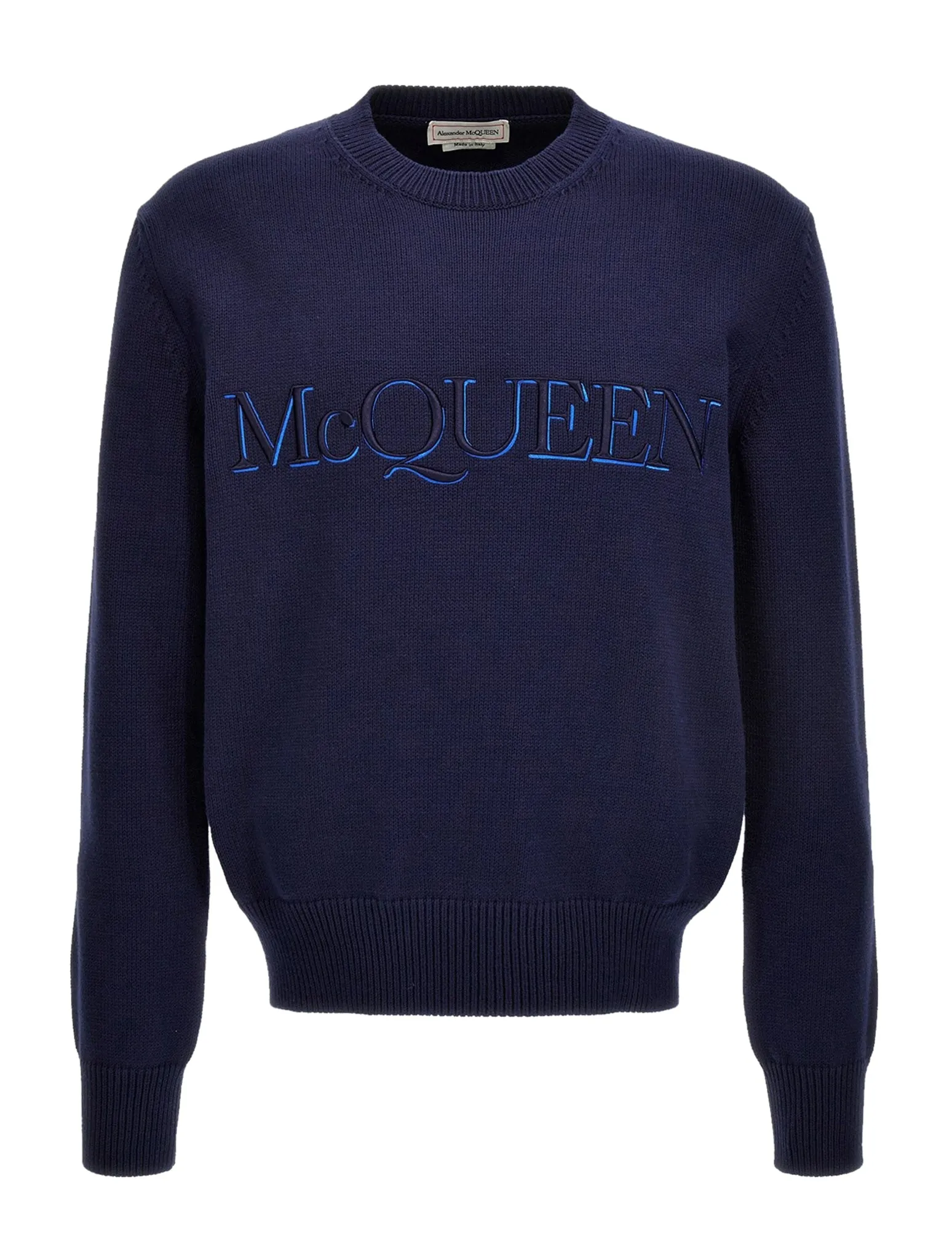 Logo embroidery sweater