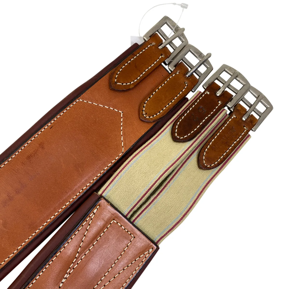 Medalist Single Elastic Girth in Chestnut - 52