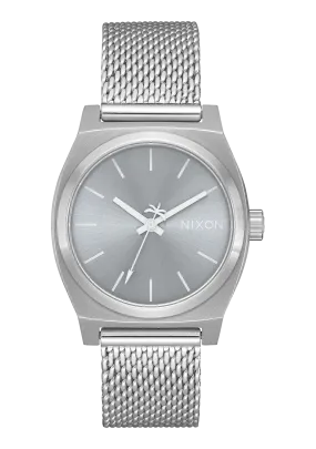 Medium Time Teller Milanese - All Silver