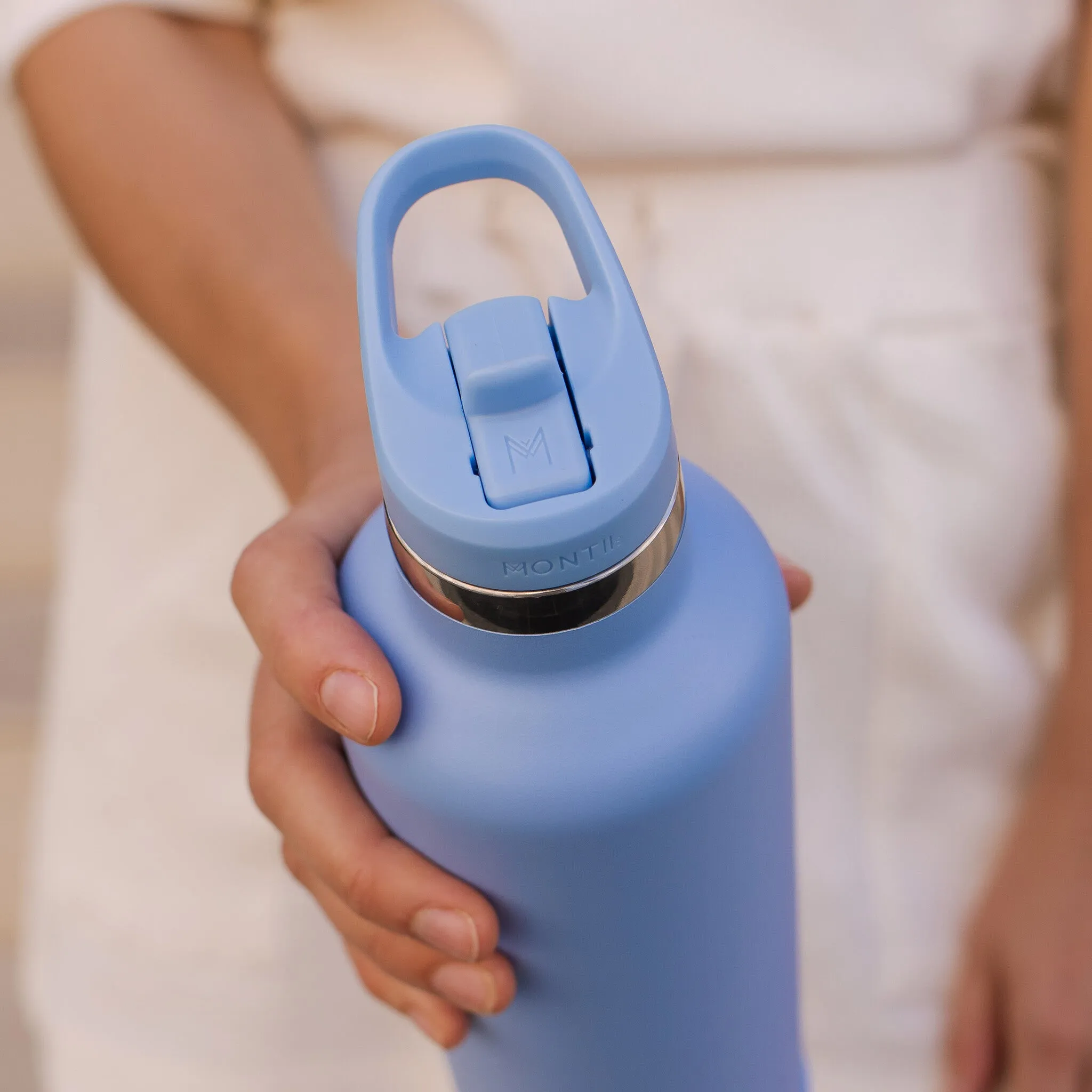 MontiiCo Sky Blue Sipper Lid 2.0