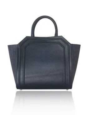 Navy Medium Sharon Tote