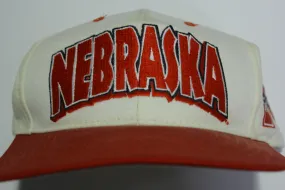 Nebraska Corn Huskers Twins Enterprise Vintage 90s Adjustable Back Snapback Hat