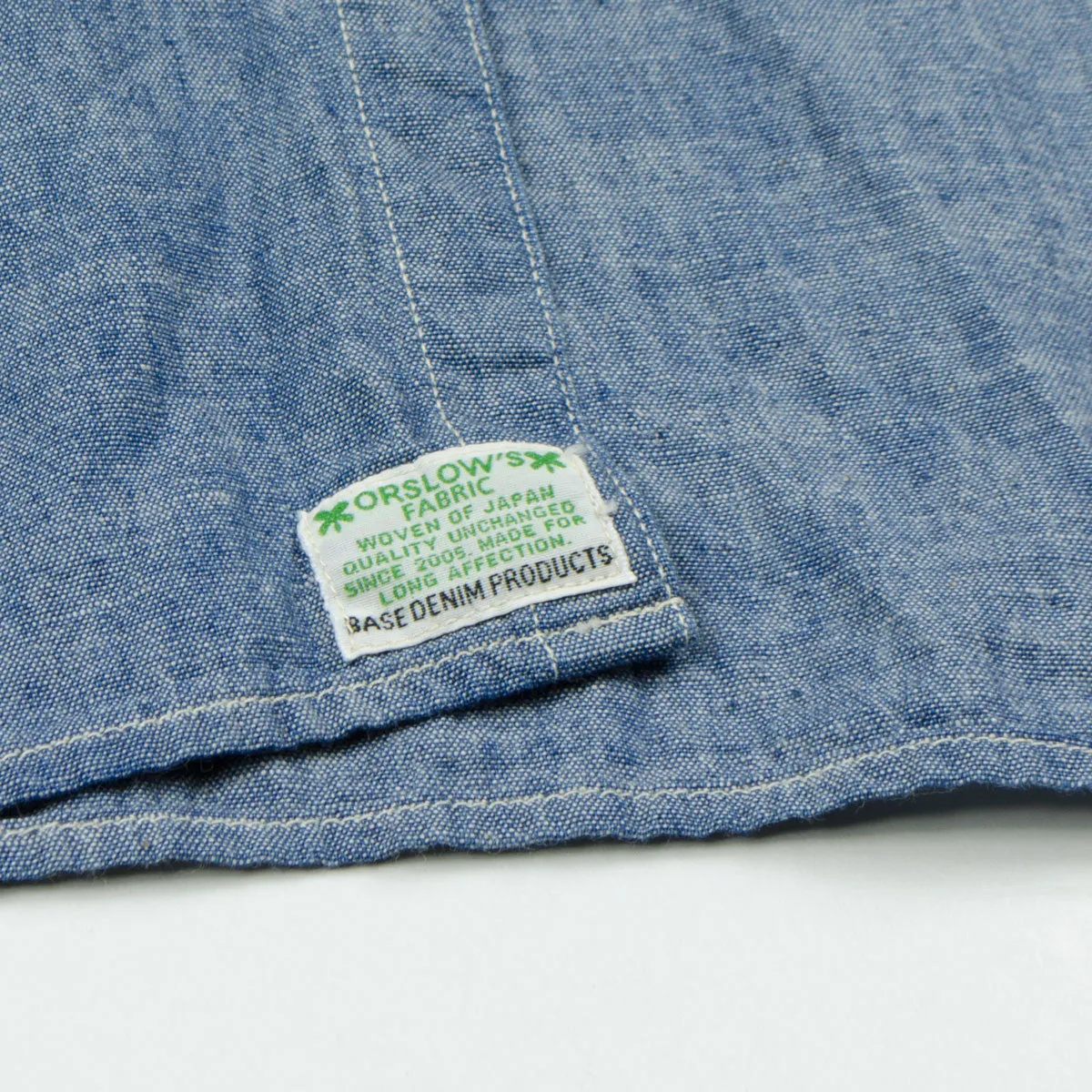 orSlow - Chambray Work Shirt - Blue