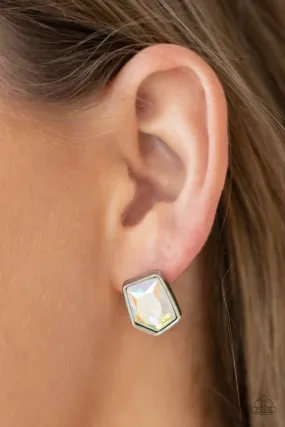 Paparazzi Indulge Me - Multi Iridescent Earrings