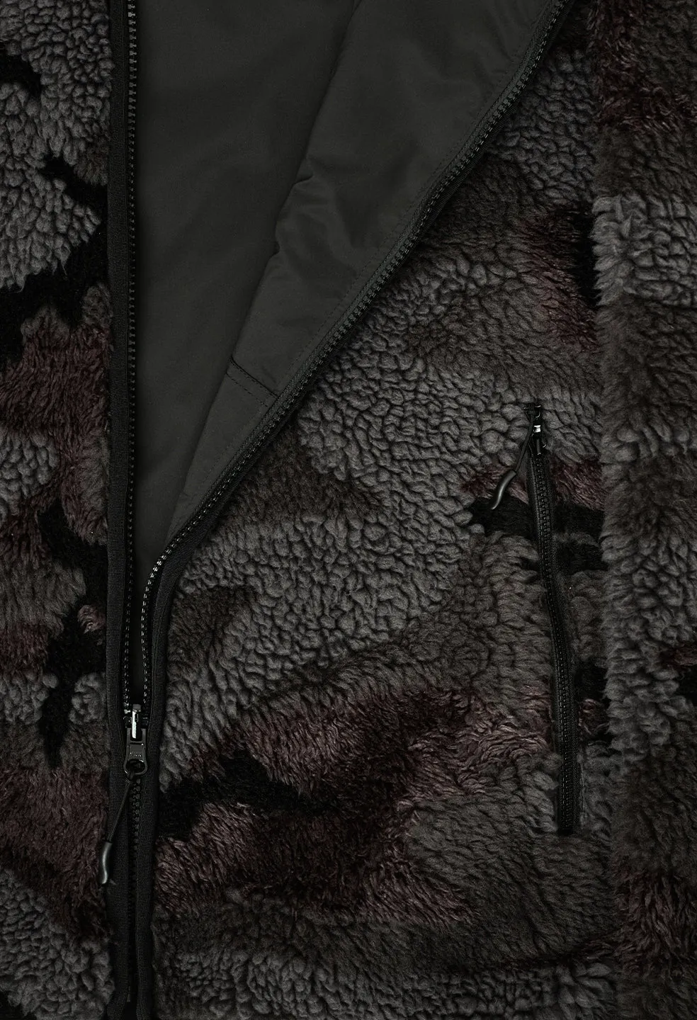 Polar Fleece Full Zip / Moonlight Camo Jacquard