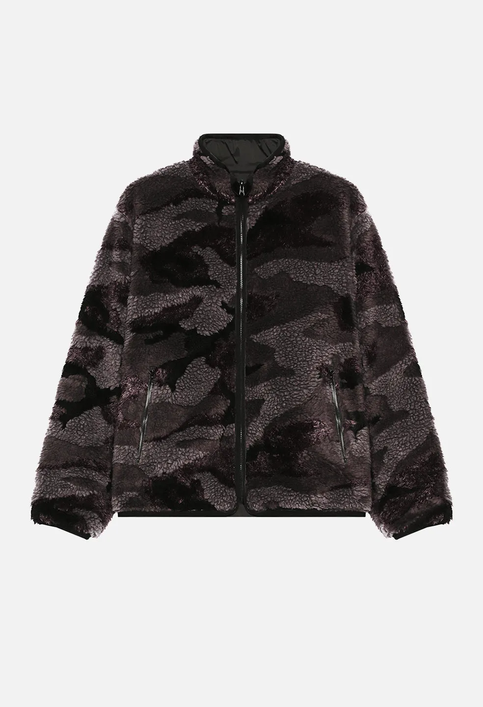 Polar Fleece Full Zip / Moonlight Camo Jacquard