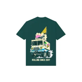 "Rolling since 2017" Tee - Green