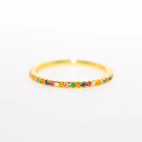 Rainbow Stack Ring