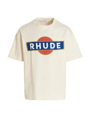 Rhude Vintage Racer Tee-White