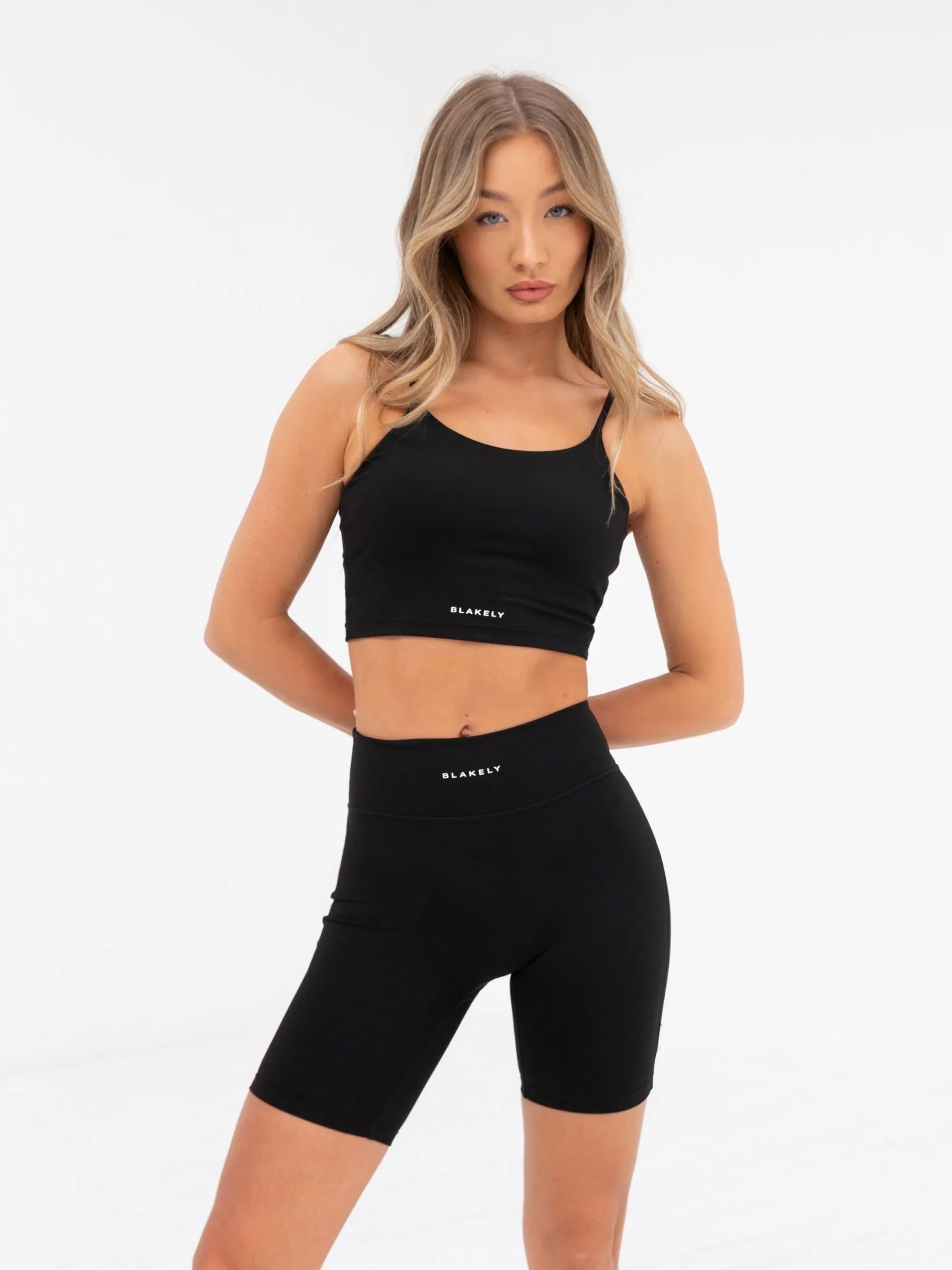 Soft Sculpt Cycling Shorts - Black