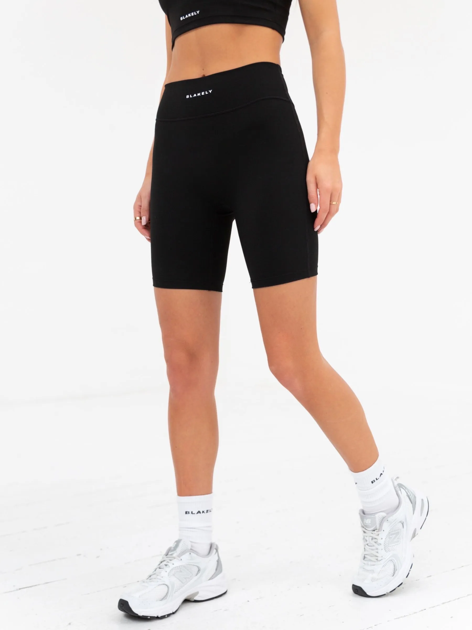 Soft Sculpt Cycling Shorts - Black