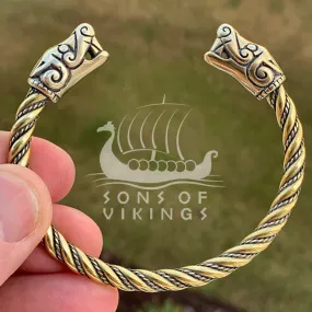 Viking Bracelet - Brass