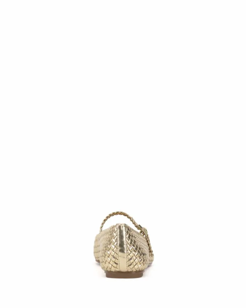 Vince Camuto VINLEY GOLD/WOVEN METALLIC NAPPA PU