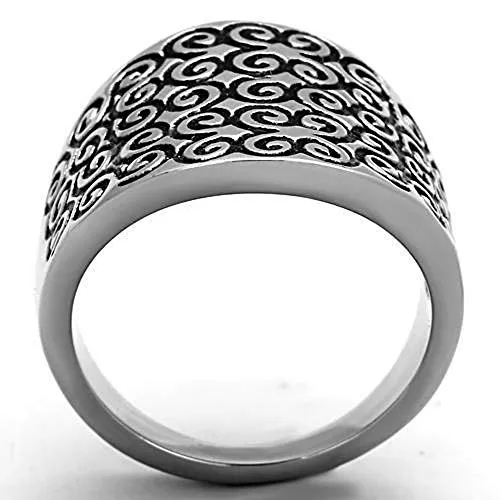 WildKlass Stainless Steel Celtic Ring High Polished (no Plating) Women